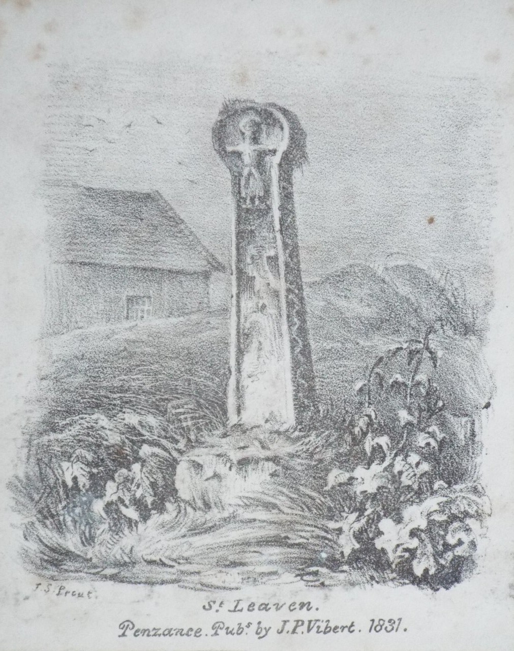 Lithograph - St. Leaven.  - Prout